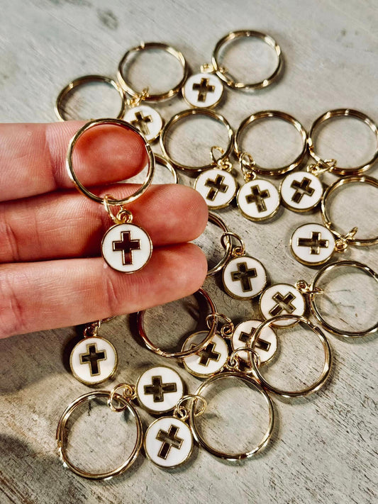 Cross Keychain